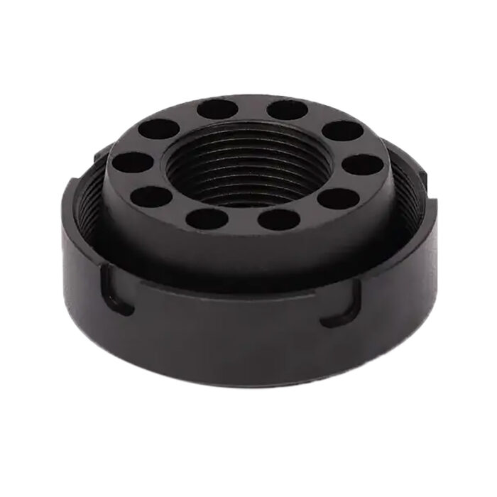 SilencerCo AC4741 Charlie Direct Thread Mount Fits 11/16"x24 Stainless Steel Oxide Black