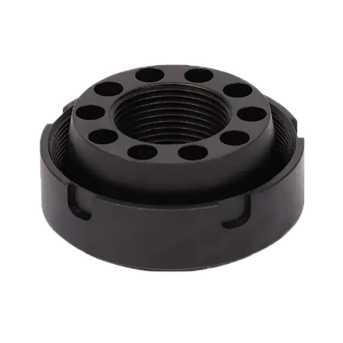 SilencerCo AC4744 Charlie Direct Thread Mount Fits 9/16"x24 Stainless Steel Oxide Black