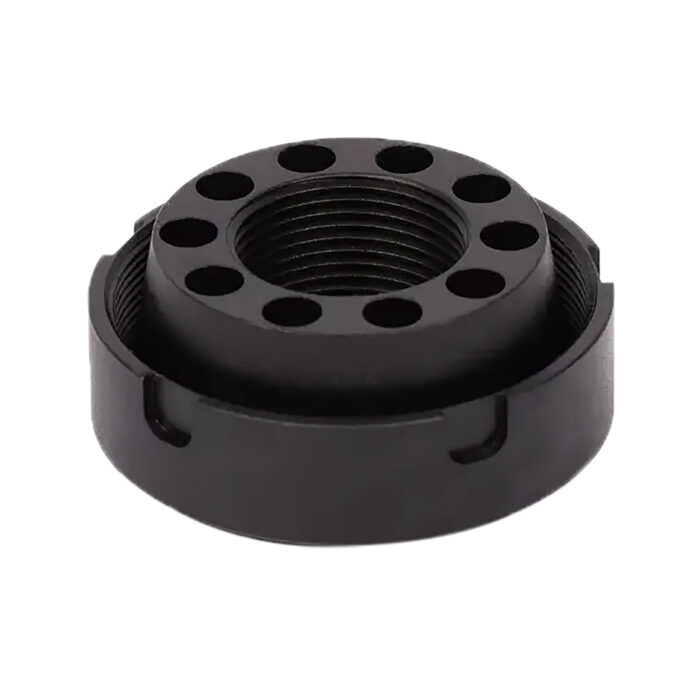 SilencerCo AC4747 Charlie Direct Thread Mount Fits M18X1 Stainless Steel Oxide Black