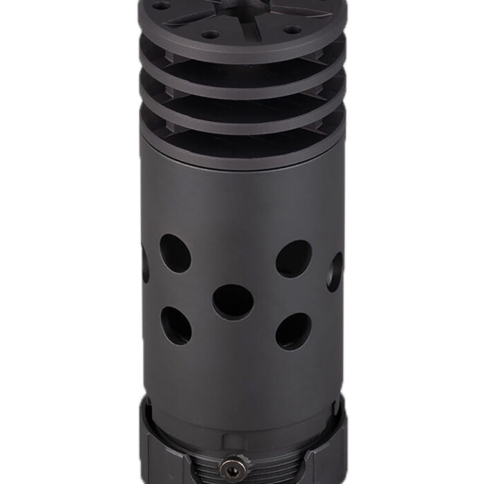 SilencerCo AC2082 ASR Anchor Brake Black Matte Steel 30 Cal