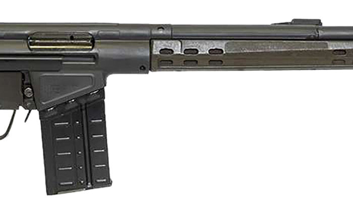 Century Arms RI5601AX CA-3 7.62x51mm NATO 20+1 18" Black Threaded Barrel, Black Steel Receiver, Fixed Black Synthetic Stock & Grip, A2 Birdcage Flash Hider