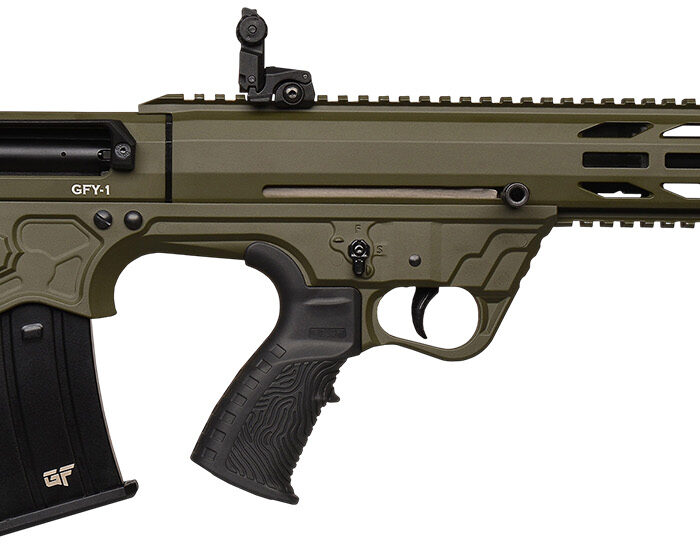 Gforce Arms GFY11220ODG GFY-1 USA 12 Gauge Semi-Auto 3" 5+1 18.50" Black Threaded Barrel, OD Green Cerakote Aluminum Receiver w/Picatinny Rail, OD Green Bullpup Polymer Stock, Polymer Grip