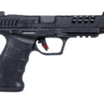 SAR USA SARSPTG3BL SAR9 Sport Gen3 9mm Luger 19+1 5.20" Black Steel Barrel, Black Lightening Cut/Optic Ready/Serrated Steel Slide, Black Polymer Frame w/Picatinny Rail, Interchangeable Backstrap 1 181269