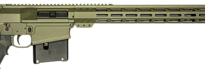 Great Lakes Firearms AR-10 30-06 Springfield 5+1 24" Stainless Threaded Barrel, OD Green Cerakote Aluminum Receiver w/Picatinny Rail, Hogue Fixed Black Polymer Stock, Mil-Spec Grip 14 183126