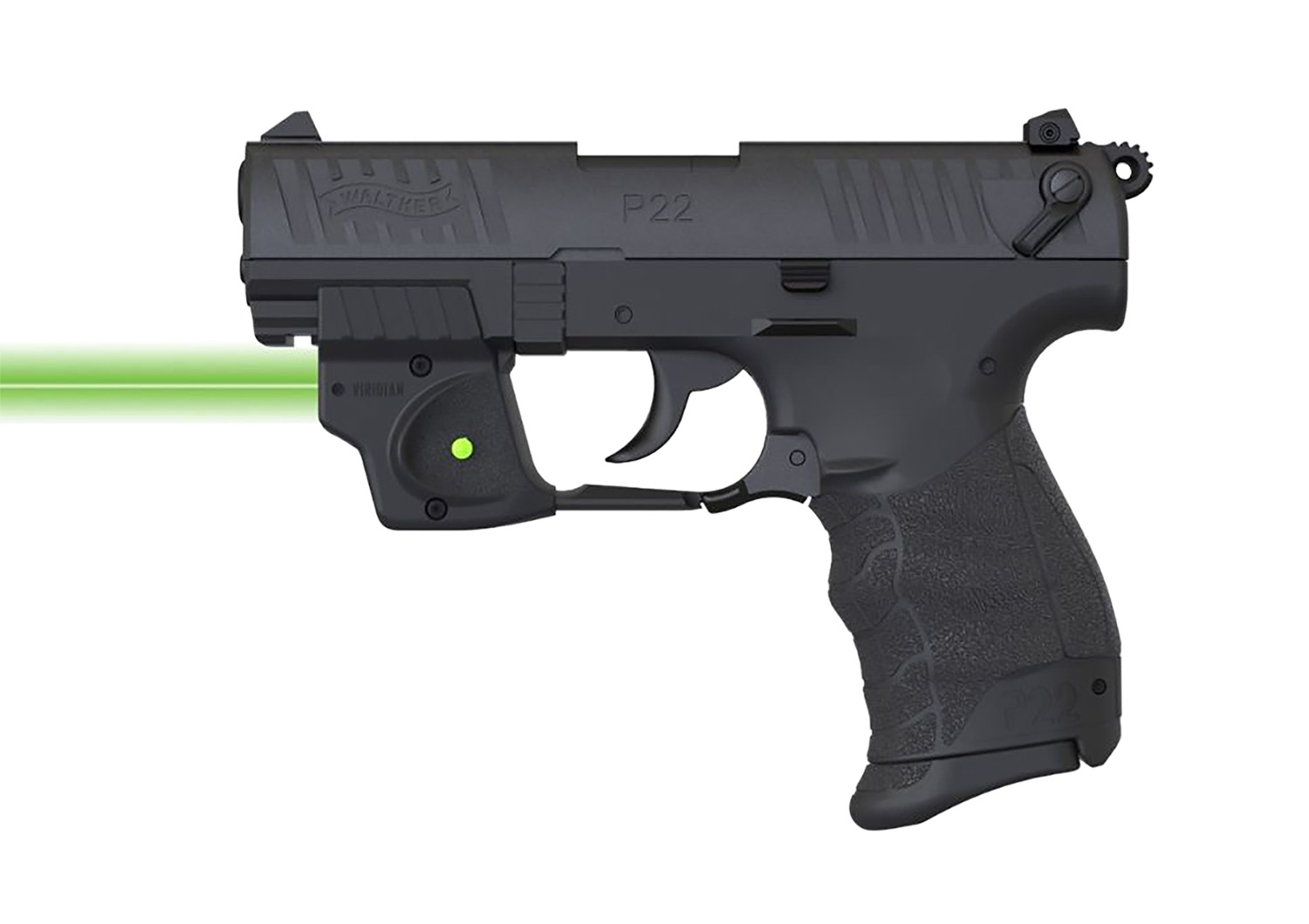 Viridian 9120097 E-Series Fits Walther P22 Green Laser Black Polymer Rail Mount Mount 3 Viridian 9120097 E-Series Fits Walther P22 Green Laser Black Polymer Rail Mount Mount