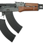 Pioneer Arms AK0031FTPROW Hellpup Pro 7.62x39mm 30+1 11.73" Black Threaded Barrel, Receiver w/Black Side Mounted Optic Rail, Rear Picatinny Rail, Wood Forend, Wood Grip, Right Hand 2 184805