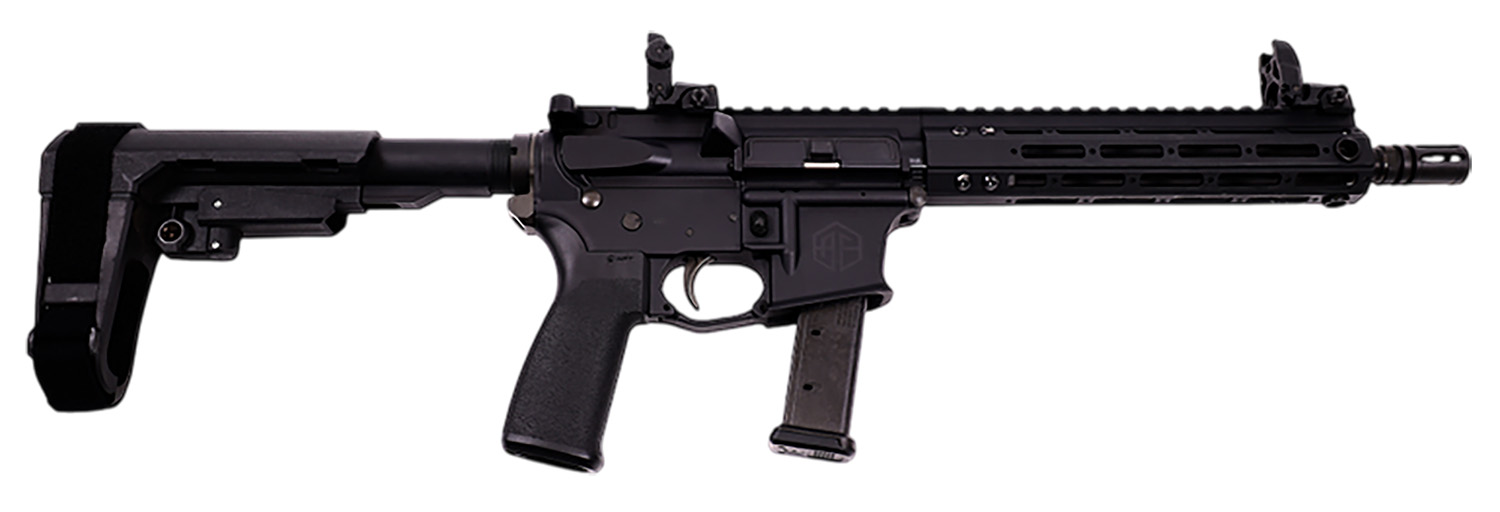 Alpha Foxtrot AA08X1RXX-XABK20 AFMG9 9mm Luger 20+1 10.50" Black QPQ Threaded Barrel, M-LOK Handguard, Black Anodized Aluminum Receiver w/Picatinny Rail, Black Polymer SB Tactical Brace, MFT Grip 3 Alpha Foxtrot AA08X1RXX-XABK20 AFMG9 9mm Luger 20+1 10.50" Black QPQ Threaded Barrel, M-LOK Handguard, Black Anodized Aluminum Receiver w/Picatinny Rail, Black Polymer SB Tactical Brace, MFT Grip