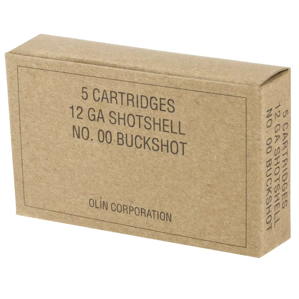 WINCHESTER 12GA 2-3/4" MILITARY GRADE 00BK 5RD BX/250RD CS 4 WINCHESTER 12GA 2-3/4" MILITARY GRADE 00BK 5RD BX/250RD CS - Image 2