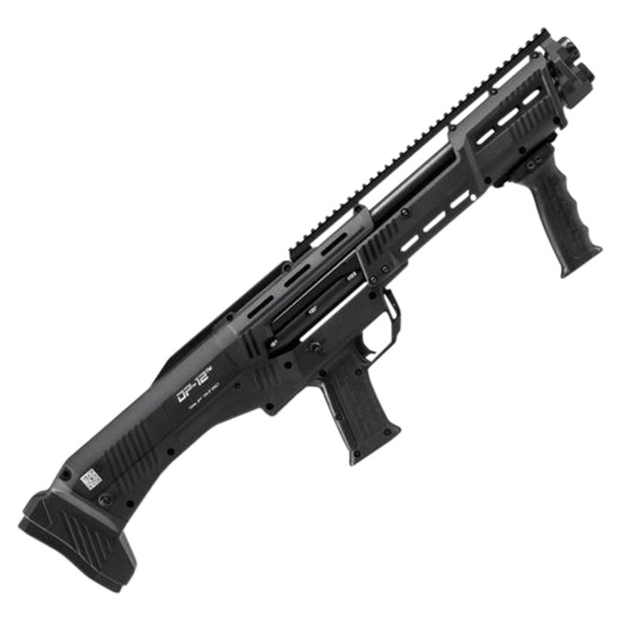 Standard Mfg DP12 DP-12 12 Gauge Pump 3" 14+2 18.88" Black Double Barrel, Black Picatinny Rail Aluminum Receiver, Picatinny Handguard, Black Synthetic Stock