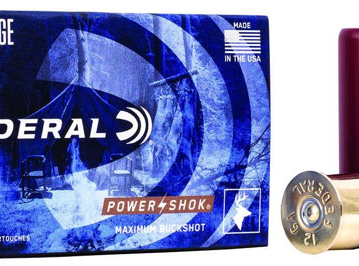 FEDERAL 12GA 2-3/4" MAX. 27 PELLETS-4 BUCK 5 RD/BX 50 BX/CS
