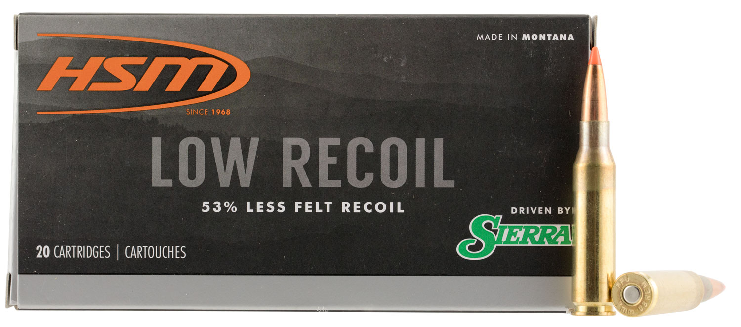 HSM 7MM0810N Low Recoil 7mm-08 Rem 140 gr Orange Polymer Tip 20 Per Box/ 25 Case 3 HSM 7MM0810N Low Recoil 7mm-08 Rem 140 gr Orange Polymer Tip 20 Per Box/ 25 Case