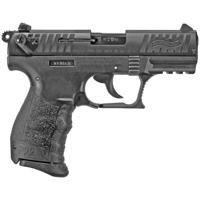 WALTHER P22Q 22LR PSTL 3.4" BLK
