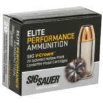 SIG SAUER V-CROWN 380ACP 90GR JHP 20RD BX 200RD CASE 1 28546 14162534