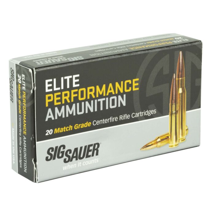 SIG SAUER ELITE MATCH 300BLK 220GR OTM 20RD BX 500RD CASE