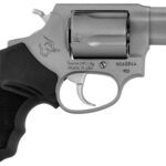 Taurus 2-905029 905 Small 9mm Luger 5 Shot 2" Matte Stainless Steel Barrel, Cylinder & Frame, Black Finger Grooved Rubber Grip, Transfer Bar Safety, Exposed Hammer 1 32371