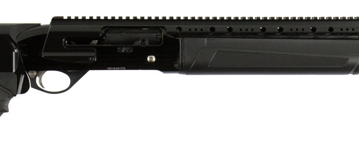 Hatfield Gun Company USA12T SAS  12 Gauge Semi-Auto 3" 4+1 20" Black Smooth Bore Barrel, Black Picatinny Rail Aluminum Receiver, Black Adjustable Synthetic Stock