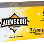 Armscor 50015PH Precision 22LR 36gr High Velocity Hollow Point 50 Per Box/100 Case 1 35307