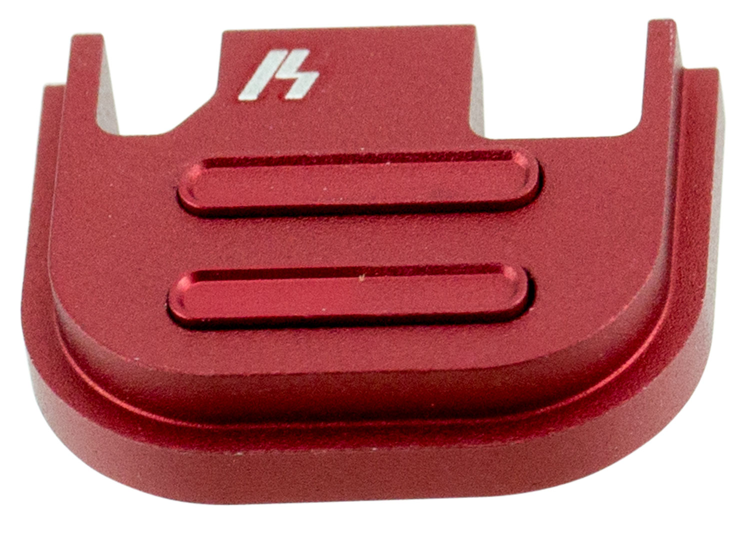 Strike Industries GSPV2RED V2 Slide Cover Plate Compatible w/Glock Gen1-4 Red Anodized Aluminum 3 Strike Industries GSPV2RED V2 Slide Cover Plate Compatible w/Glock Gen1-4 Red Anodized Aluminum