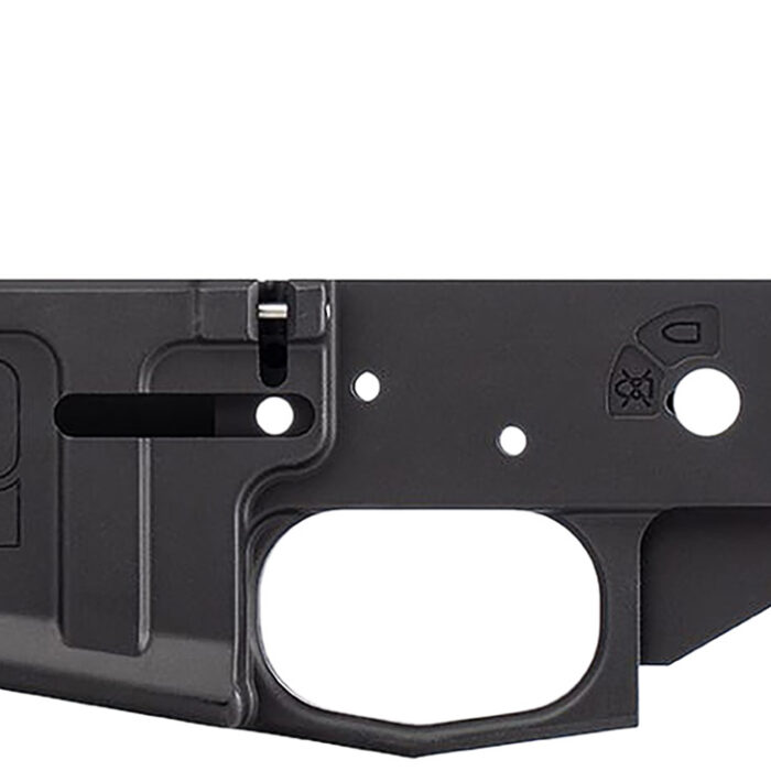 Aero Precision APAR308003C M5 Receiver Multi-Caliber Black Anodized Finish 7075-T6 Aluminum Material with Mil-Spec Dimensions for AR-10
