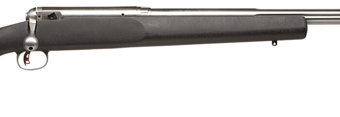 Savage Arms 18146 12 LRPV Full Size 204 Ruger 1rd 26" Matte Heavy Fluted Barrel, Matte Stainless Steel Receiver w/Picatinny Rail, Matte Black HS Precision w/V-Block Synthetic Stock, Right Hand