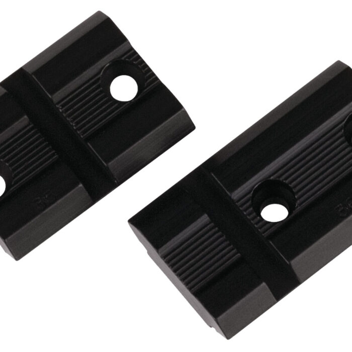 Weaver Mounts 48472 Top Mount Base Pairs  Matte Black Remington 7400