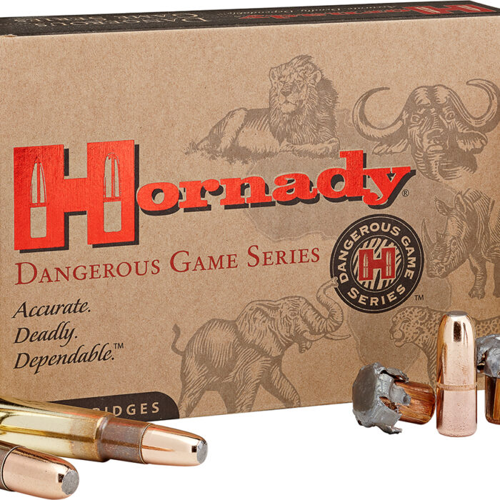 Hornady 82689 Dangerous Game  500NitroExpress 570gr DGX Bonded 20 Per Box/6 Case