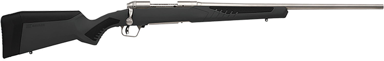 Savage Arms 57052 110 Storm Full Size 270 Win 4+1 22" Matte Button-Rifled Barrel, Matte Drilled & Tapped Stainless Steel Receiver, AccuStock Matte Gray Synthetic Stock, Right Hand 3 Savage Arms 57052 110 Storm Full Size 270 Win 4+1 22" Matte Button-Rifled Barrel, Matte Drilled & Tapped Stainless Steel Receiver, AccuStock Matte Gray Synthetic Stock, Right Hand