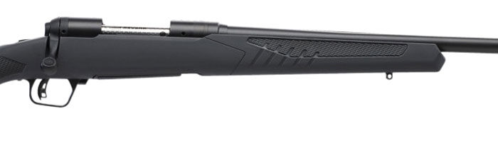 Savage Arms 57021 110 Long Range Hunter 6.5 Creedmoor 4+1 26", Matte Black Metal, Gray Fixed AccuStock with AccuFit