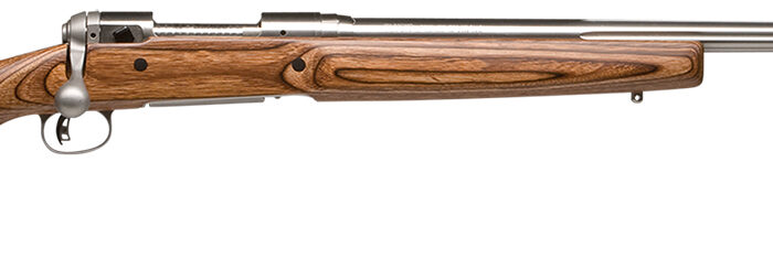 Savage Arms 18466 12 Varminter Low Profile 204 Ruger 4+1 Cap 26" 1:12" Matte Stainless Rec/Barrel Satin Brown Stock Right Hand (Full Size) with Detachable Box Magazine