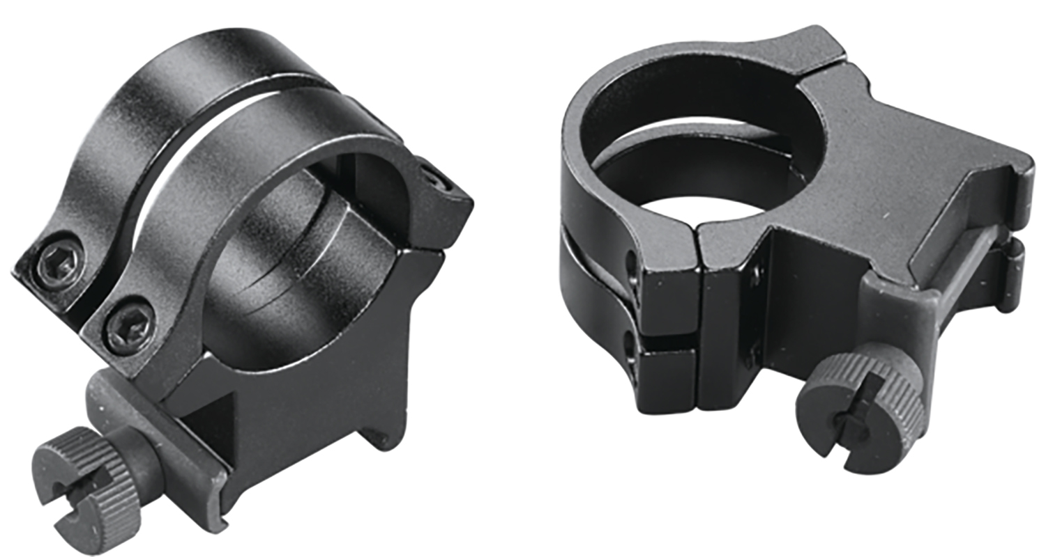 Weaver Mounts 49049 Quad Lock Detachable Rings Matte Black 1" Extra High 3 Weaver Mounts 49049 Quad Lock Detachable Rings Matte Black 1" Extra High