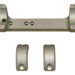 DNZ 10005 Game Reaper Scope Mount/Ring Combo Silver 1" Tube Fits TCA Impact/Triumph/Pro Hunter FX/Pro Hunter/Omega/Encore Rifle, Medium Rings 1 58768