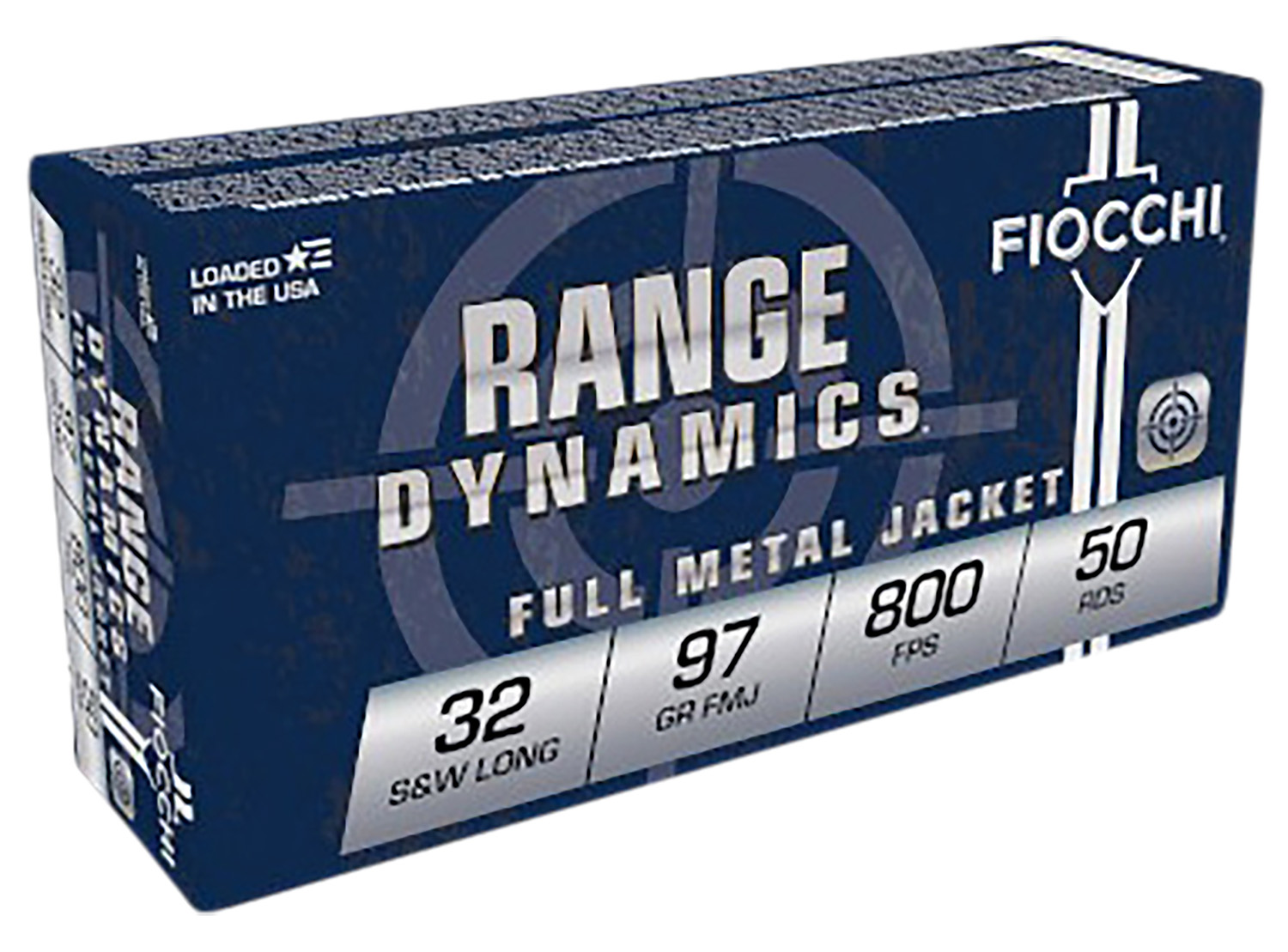 Fiocchi 32SWLA Range Dynamics 32S&WLong 97gr Full Metal Jacket 50 Per Box/20 Case 3 Fiocchi 32SWLA Range Dynamics 32S&WLong 97gr Full Metal Jacket 50 Per Box/20 Case