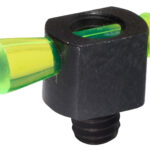 HiViz BD1007G Spark II Bead Replacement Front Sight Black | Green Fiber Optic Universal Threads 1 68379