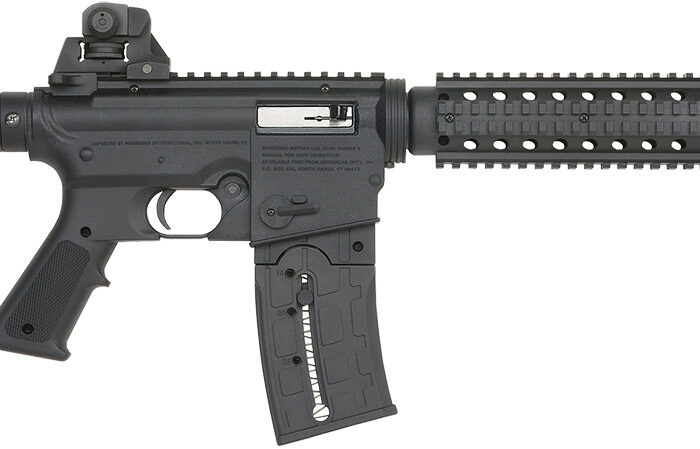 Mossberg 37209 715 Tactical Full Size 22 LR 25+1 16.25" Matte Blued Steel Barrel, Black Picatinny Rail Receiver, Black A2 Adjustable Synthetic Stock, Black Polymer Grip, Right Hand