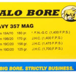 Buffalo Bore Ammunition 19C20 Heavy Strictly Business 357Mag 158gr Jacket Hollow Point 20 Per Box/12 Case 2 80757