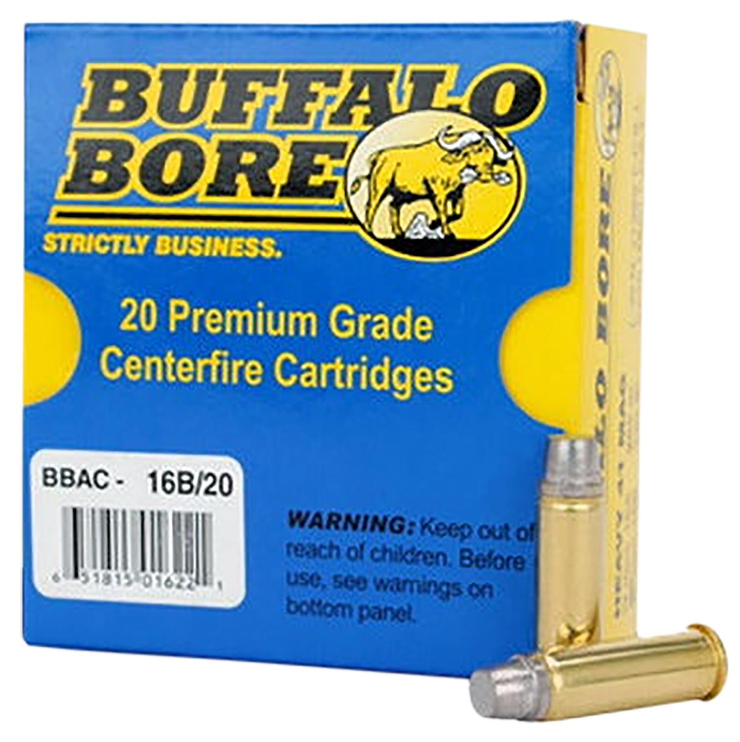 Buffalo Bore Ammunition 16B20 Heavy Strictly Business 41Rem Mag 230gr Hard Cast Semi Wadcutter 20 Per Box/12 Case 3 Buffalo Bore Ammunition 16B20 Heavy Strictly Business 41Rem Mag 230gr Hard Cast Semi Wadcutter 20 Per Box/12 Case