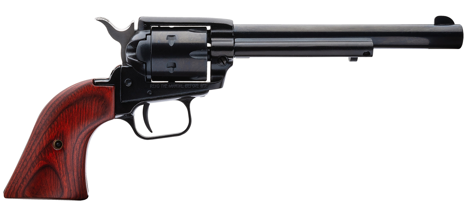 Heritage Mfg RR22B6 Rough Rider 22 LR 6 Shot, 6.50" Black Steel Barrel, Black Zinc Alloy Frame, Black Cylinder, Cocobolo Grip, Hammer/Thumb Safety, Exposed Hammer 3 Heritage Mfg RR22B6 Rough Rider 22 LR 6 Shot, 6.50" Black Steel Barrel, Black Zinc Alloy Frame, Black Cylinder, Cocobolo Grip, Hammer/Thumb Safety, Exposed Hammer