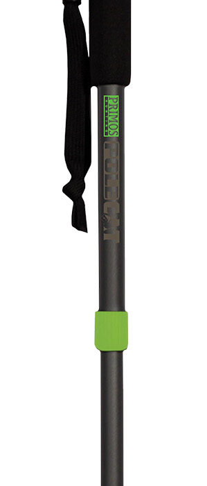 Primos 65480 Pole Cat  Shooting Stick, Short, Black Aluminum, 16-38"
