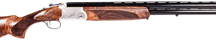 ATI ATIGKOF12SV Cavalry SV 12 Gauge 28" 2 3" Silver Engraved Wood Right Hand