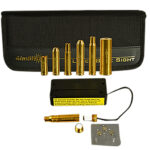 Aimshot KTRIFLE Boresight Rifle Kit Laser Universal Rifle Calibers Brass 1 91876