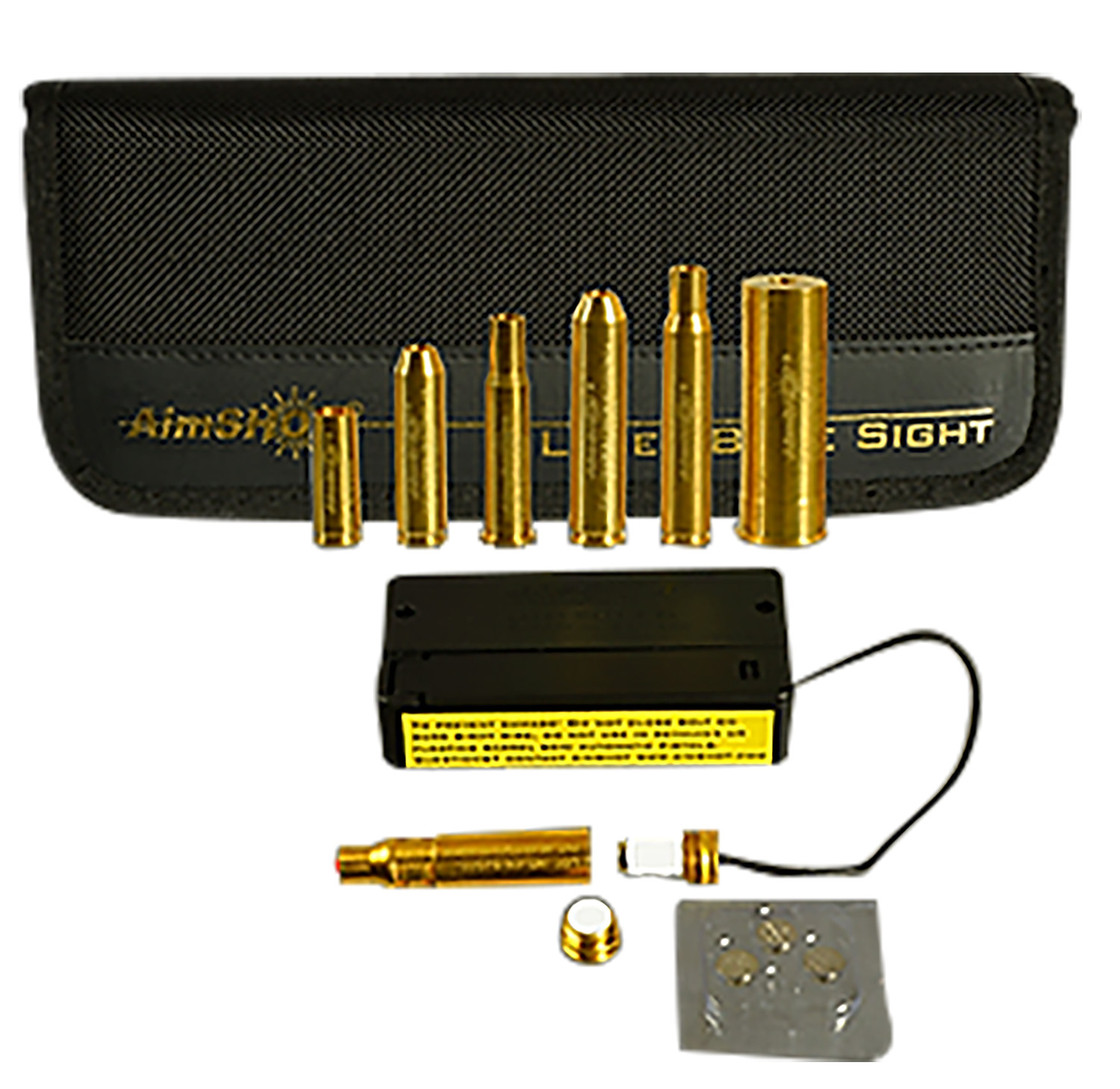 Aimshot KTRIFLE Boresight Rifle Kit Laser Universal Rifle Calibers Brass 3 Aimshot KTRIFLE Boresight Rifle Kit Laser Universal Rifle Calibers Brass
