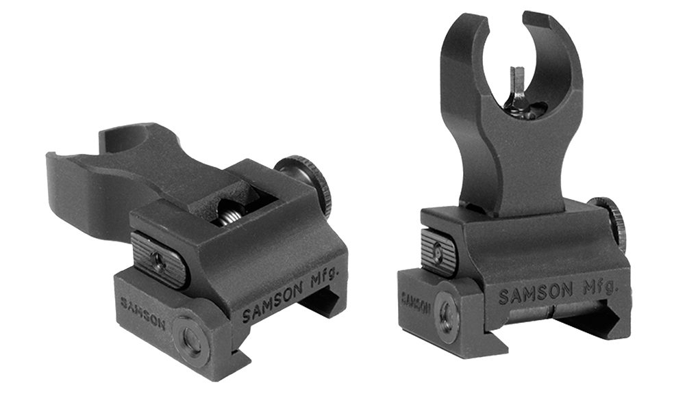 Samson 020003301 Quick Flip Front Sight Gas Block Extended Height (A2) Black Hardcoat Anodized Flip Up for AR-15 3 Samson 020003301 Quick Flip Front Sight Gas Block Extended Height (A2) Black Hardcoat Anodized Flip Up for AR-15