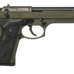 BERETTA 92FS 9MM OD GREEN 4.9" 10+1 2 92fsodg65f3