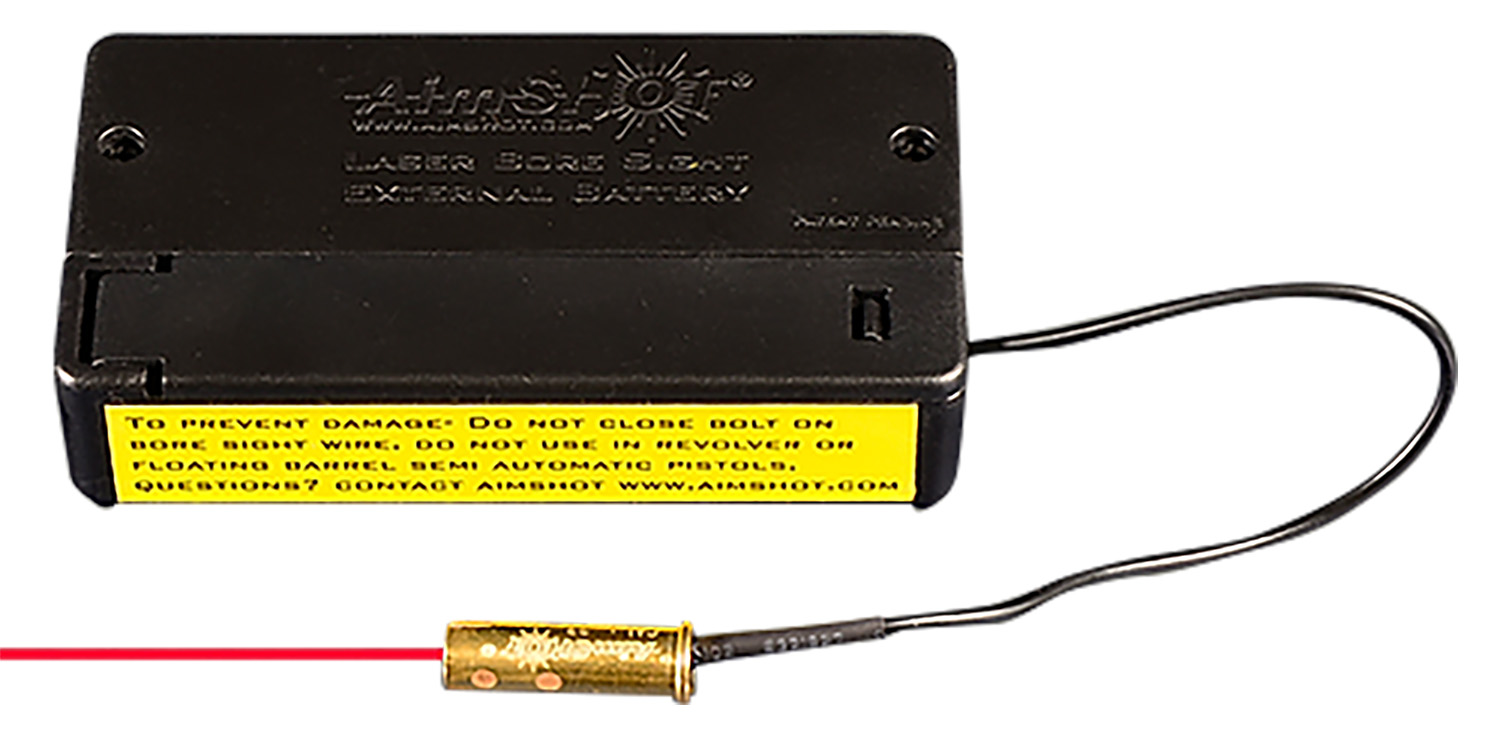 Aimshot BSB17 Laser Boresighter with External Battery Box 17 HMR Brass 3 Aimshot BSB17 Laser Boresighter with External Battery Box 17 HMR Brass