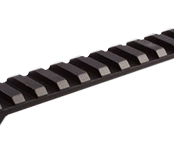 Talley PLO258700 Remington 700 Picatinny Rail  Black Anodized Long Action 0 MOA