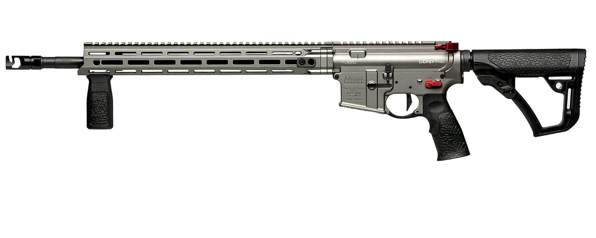 DANIEL DEFENSE DDM4 V7 PRO 5.56MM GREY 18" NM 3 DANIEL DEFENSE DDM4 V7 PRO 5.56MM GREY 18" NM