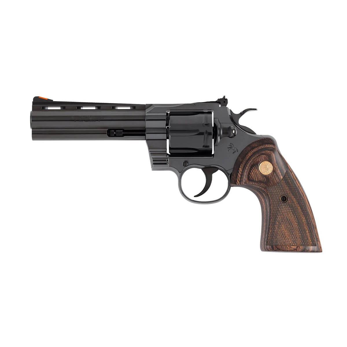 Colt Python Blued Handgun .357 Mag 6rd Capacity 5" Barrel 3 Colt Python Blued Handgun .357 Mag 6rd Capacity 5" Barrel