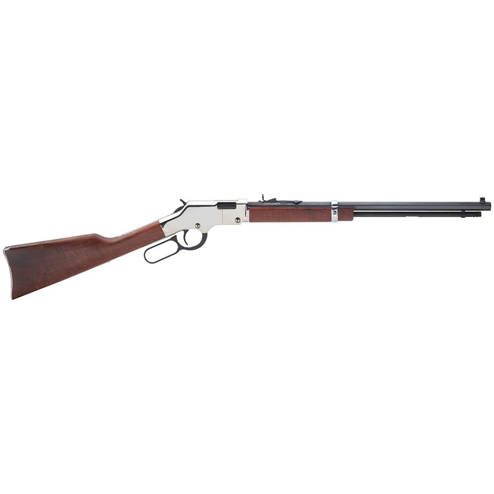 Henry Golden Boy Silver Rifle .22 LR 16rd Capacity 20" Barrel Walnut 3 Henry Golden Boy Silver Rifle .22 LR 16rd Capacity 20" Barrel Walnut