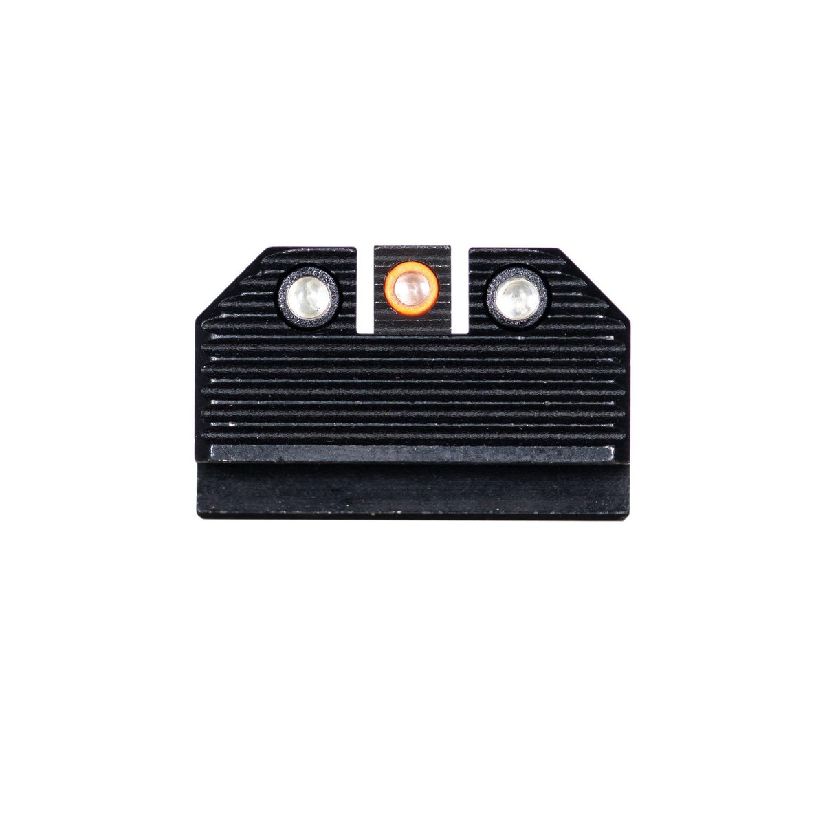 Night Fision Optics Ready Stealth Night Sight Set Orange Front Black Rear for Glock 43x MOS 3 Night Fision Optics Ready Stealth Night Sight Set Orange Front Black Rear for Glock 43x MOS