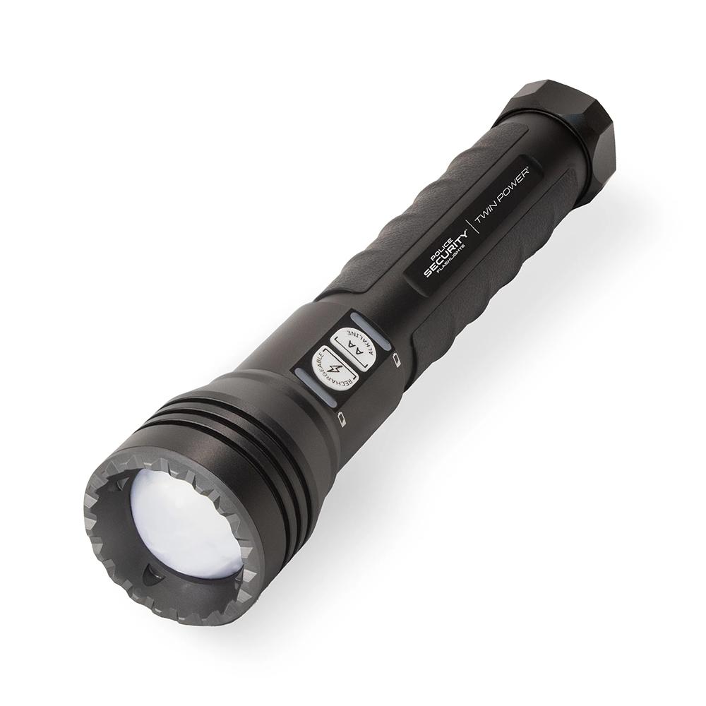 Police Security Flashlights Long Throw LED Flashlight 1000 Lumens Black 3 Police Security Flashlights Long Throw LED Flashlight 1000 Lumens Black